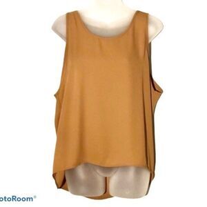 Forever 21 Yellow Flowy Tunic Tank Size S